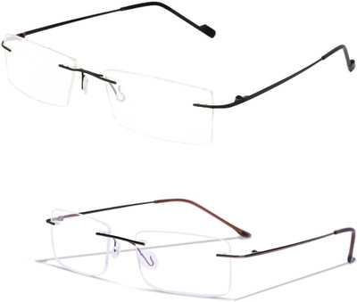 Redex Rimless Rectangle Frame(55 mm)