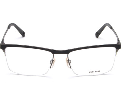 POLICE Half Rim Square Frame(52 mm)