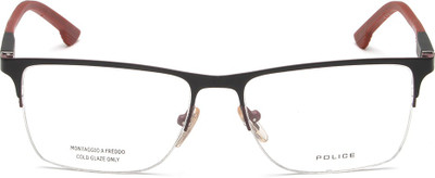 POLICE Half Rim Square Frame(53 mm)