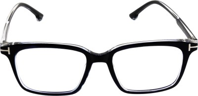 SAN EYEWEAR Full Rim Square Frame(51 mm)