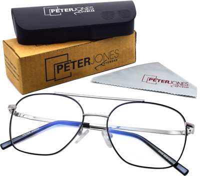 PETER JONES Full Rim Aviator Frame(54 mm)