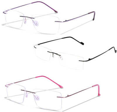Redex Rimless Rectangle Frame(55 mm)