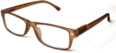 GOOD LIFE FASHION Full Rim (+2.50) Rectangle Reading Glasses(132 mm)