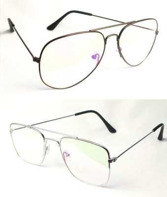 Young Tag Full Rim Aviator, Square Frame(50 mm)