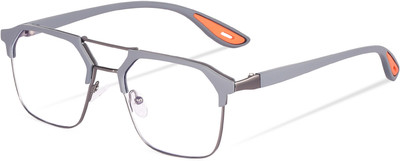Poshh eyewear Full Rim Square Frame(55 mm)