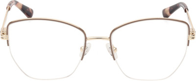 GUESS Half Rim Cat-eyed Frame(53 mm)