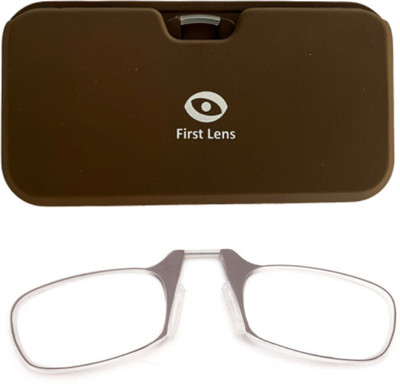 First lens Full Rim (+2.50) Rectangle Reading Glasses(3 mm)