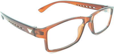 Sauvika Collections Full Rim Rectangle Frame(50 mm)