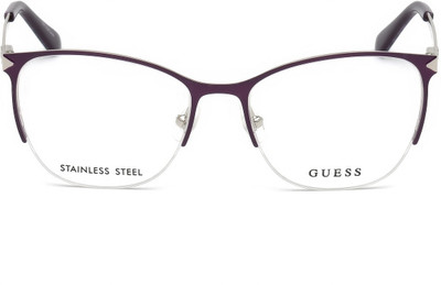 GUESS Half Rim Square Frame(51 mm)
