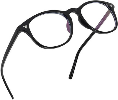 RYNOCHI Full Rim Round, Clubmaster, Oval Frame(52 mm)