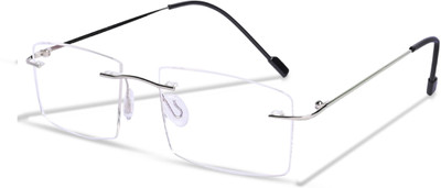 Redex Rimless (+2.75) Rectangle Reading Glasses(55 mm)
