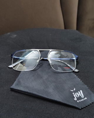 Joy eyewear Half Rim Square Frame(140 mm)