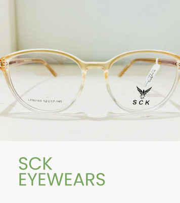 SCK Eyewear Full Rim Wayfarer Frame(142 mm)