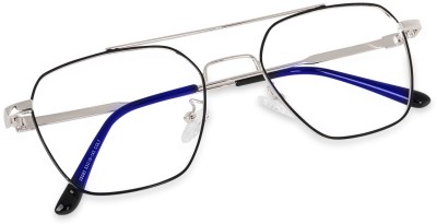 Poshh eyewear Full Rim Square Frame(53 mm)