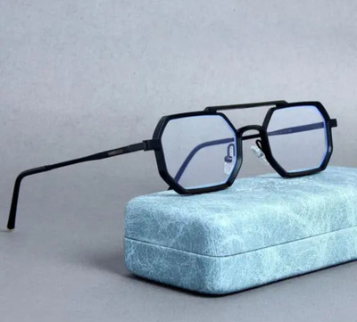 NIGAAH Full Rim Rectangle, Square Frame(57 mm)