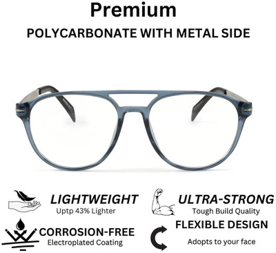 REDHILLS Full Rim Round Frame(55 mm)