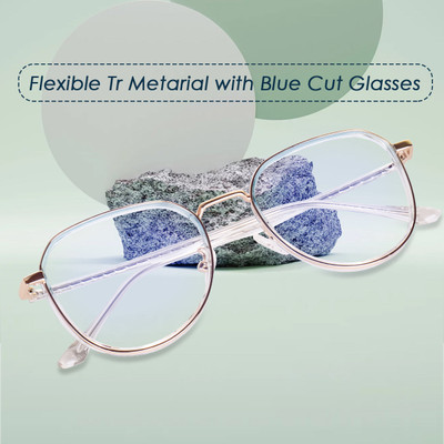 Poshh eyewear Full Rim Round Frame(51 mm)