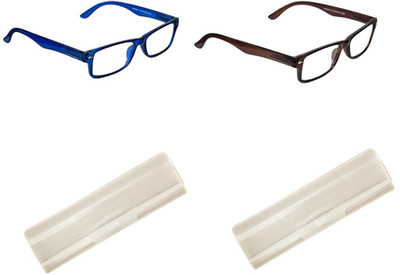 Namaha For Life Full Rim (+2.75) Rectangle Reading Glasses(130 mm)
