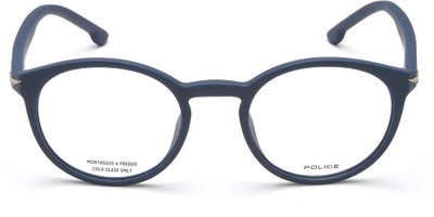 Police Full Rim Round Frame(50 mm)