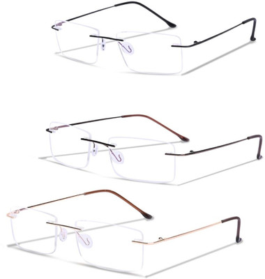 Redex Rimless Rectangle Frame(55 mm)