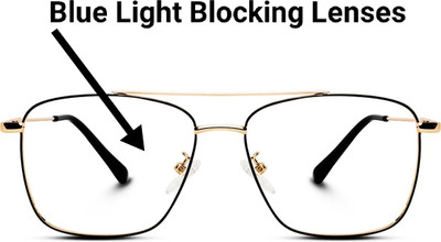 eyedens Full Rim Square Frame(40 mm)