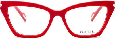 GUESS Full Rim Cat-eyed Frame(52 mm)
