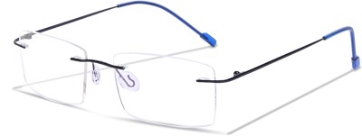 Redex Rimless (+1.75) Rectangle Reading Glasses(55 mm)