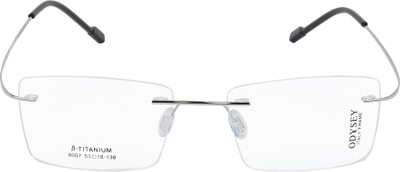 Garth Rimless Square Frame(44 mm)