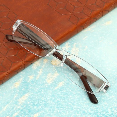 GOOD LIFE FASHION Half Rim (+2.50) Rectangle Reading Glasses(2 mm)