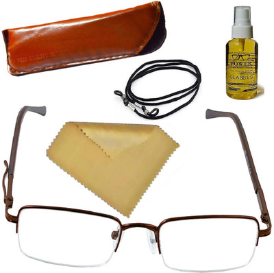 See World Half Rim (+1.75) Rectangle Reading Glasses(130 mm)