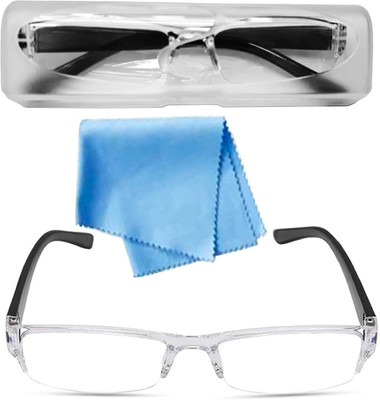 Savy Half Rim (+1.75) Rectangle Reading Glasses(130 mm)