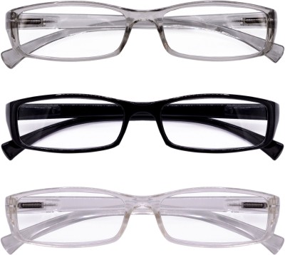 Redleaf Full Rim (+2.75) Rectangle Reading Glasses(50 mm)