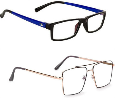 UZAK Full Rim Rectangle Frame(53 mm)