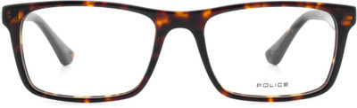 POLICE Full Rim Rectangle Frame(53 mm)