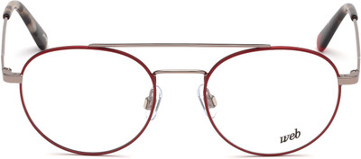 WEB Eyewear Full Rim Aviator Frame(51 mm)