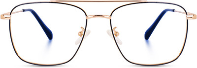 Poshh eyewear Full Rim Square Frame(55 mm)