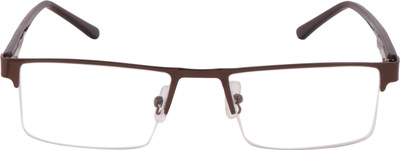 brutus Half Rim (+2.75) Rectangle Reading Glasses(50 mm)