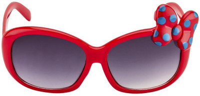 brutus Rectangular Sunglasses(For Girls, Black)