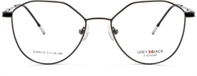 Grey Jack Full Rim Square, Wrap-around Frame(51 mm)