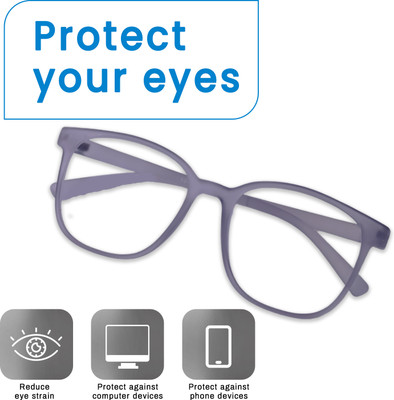 RAINBOW RETAIL Full Rim Square Frame(50 mm)