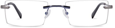 john jacobs Rimless Rectangle Frame(55 mm)