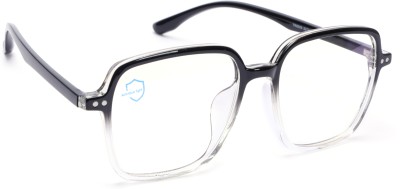 HEXXA Full Rim Wayfarer, Square Frame(52 mm)