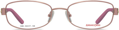 ADRIANO CROSS Full Rim Rectangle Frame(53 mm)