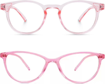 eyedens Full Rim Round, Cat-eyed Frame(48 mm)