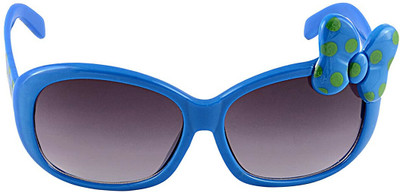 brutus Rectangular Sunglasses(For Girls, Black)