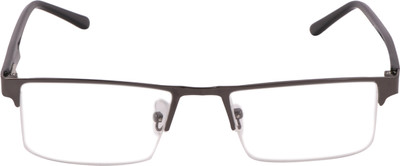 Optify Half Rim (+2.00) Rectangle Reading Glasses(50 mm)