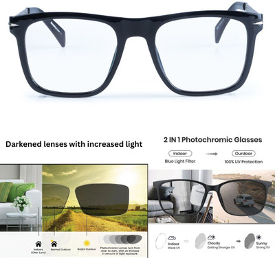 Redex Full Rim (+2.75) Square Reading Glasses(55 mm)
