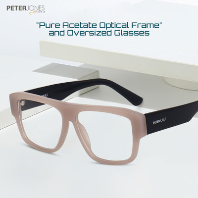 PETER JONES Full Rim Square Frame(50 mm)