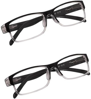 CRIBA Full Rim (+1.75) Square Reading Glasses(45 mm)