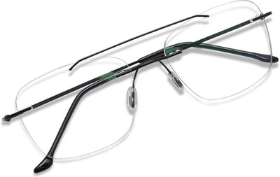 Joy eyewear Rimless Rectangle Frame(138 mm)